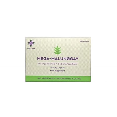 MEGA MALUNGGAY 600mg (30Capsule) .